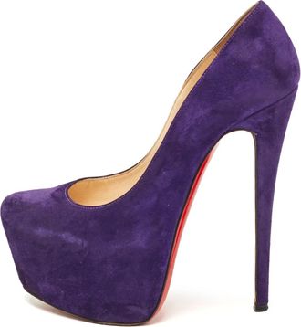 Christian Louboutin Pumps in pelle con tacco 160mm - Viola