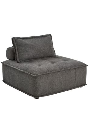 Livetastic Sessel, Dunkelgrau, Textil, F&uuml;llung: Schaumstoff,Schaumstoff, 90x50x90 cm, Wohnzimmer, Sessel, Sonstige Sessel