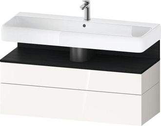 Duravit Qatego Mueble Bajo Lavabo, 1 Extra&iacute;ble Y 1 Caj&oacute;n, - Duravit
