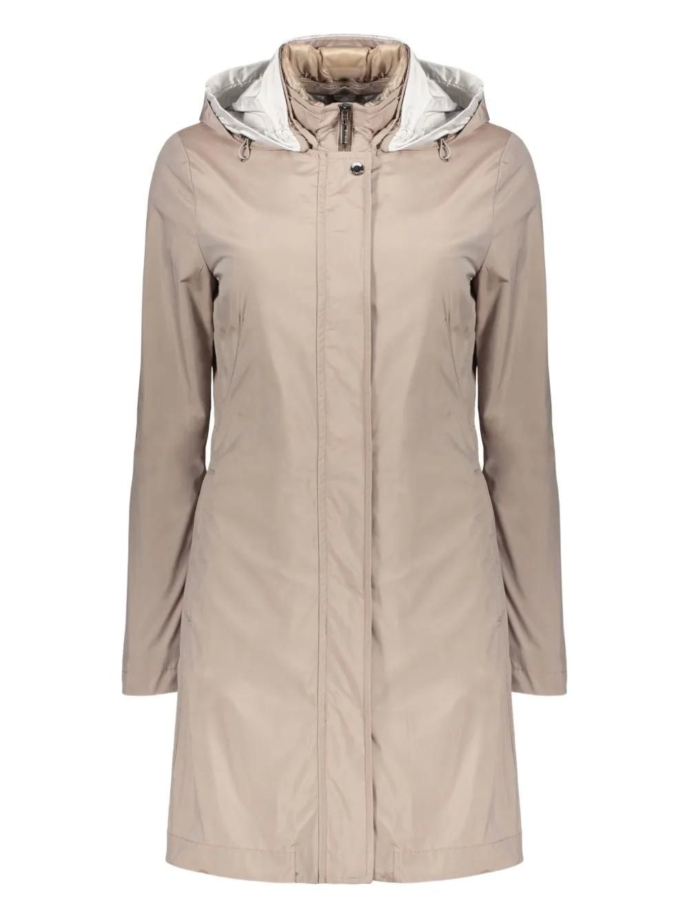 ジャケット MOORER Camel Polyester Blend Olinda Parka Moorer Camel Polyester Blend Olinda Parka - Women - Pomelo