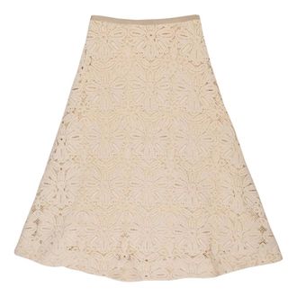 Incotex Midi Skirts, female, White, Size: XS 403 Gonna