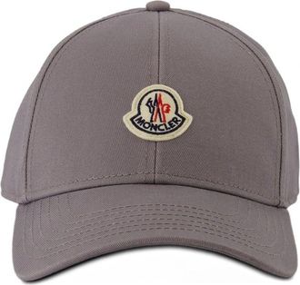 Moncler ARCHIVE LOGO CAP Size: OS, colour: GREY
