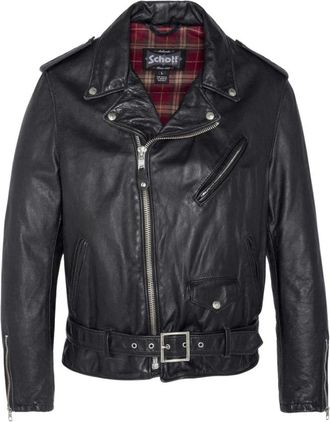 Schott NYC 626Vn Perfecto Jacket - Heren - Jassen - Zwart - Maat: XL Katoen