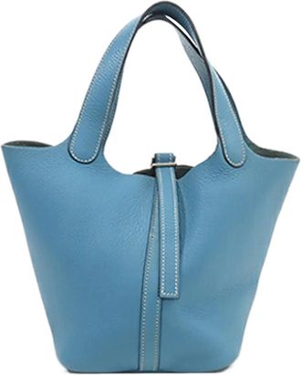 Hermès 2005 Clemence Picotin 18 handbag - Blauw