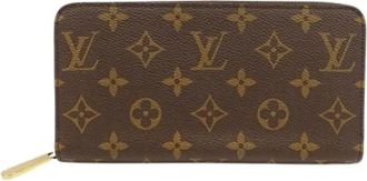 Louis Vuitton Pre-owned Wallets, female, Brown, Size: ONE SIZE Pre-owned Canvas Wallet