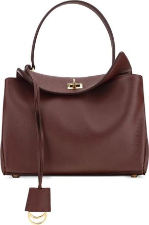Balenciaga small Rodeo top-handle shoulder bag - women - CALFSKIN/Lambskin - OS - Brown