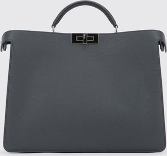 Fendi Borsa Peekaboo ISeeU Fendi in Cuoio Romano