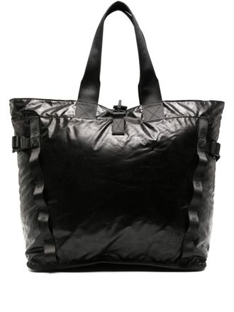 Rains Sibu ripstop tote bag - unisex - Polyester/Polyurethane - One Size - Black