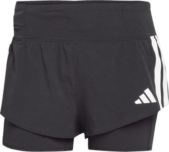 adidas Adizero 2in1 Shorts Laufshorts f&uuml;r Damen | grau