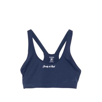 Sporty & Rich Signature Logo Sports Bra