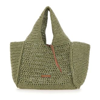 Gianni Chiarini Tote Bags, female, Green, Size: ONE SIZE Nefeli Shoulder Bag