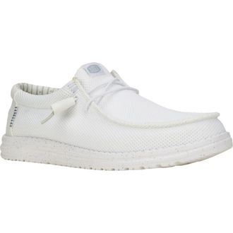 Hey Dude Wally Stretch Sox Slip-On in White at Nordstrom, Size 10