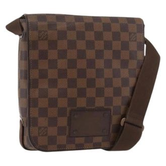 Louis Vuitton Pre-owned Cross Body Bags, female, Brown, Size: ONE SIZE Pre-owned Brooklyn PM Shoulder Bag