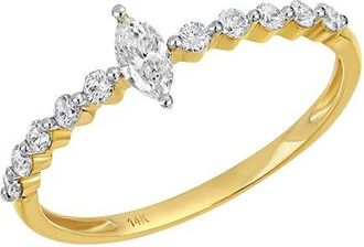 Carriere Jewelry 14K 0.33 Ct. Tw. Diamond Ring