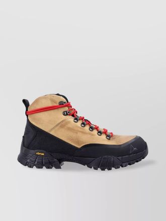 Roa leather high-top hiking boots