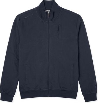 Freddy Felpa da Uomo con Collo Alto in Costina e Full Zip