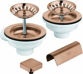 GROHE Juego De Desag&uuml;e Grohe, Con Exc&eacute;ntrica, Para Fregaderos De Cocina