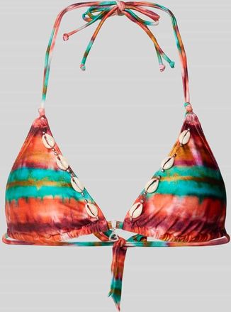 Banana Moon Banana Moon Bikini-Oberteil mit Zierbesatz Modell Yero Solaya in Orange, Gr&ouml;&szlig;e XXL