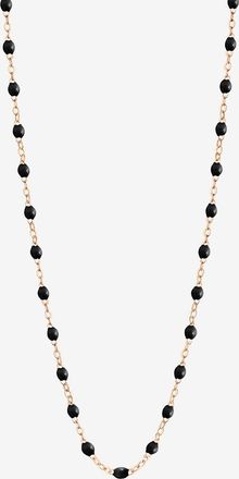Gigi Clozeau Halskette aus Roségold und Harzperlen Classique Gigi