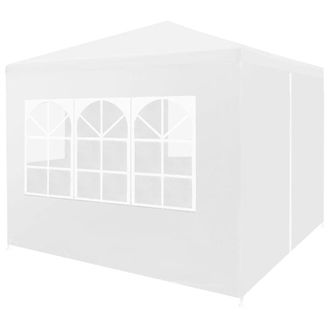 vidaXL Party Tent 910x910 White, 45096