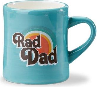 Tag Rad Dad Diner Mug Earthenware Multi 12 oz 3.45x3.45x3.9 in in Blue at Nordstrom