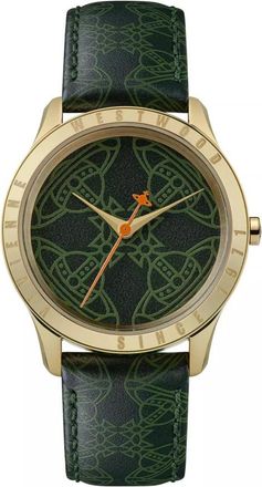 Vivienne Westwood Berkeley 35mm Quartz Horloge - Dames - Horloges - Groen - ONE Size - Accessoires