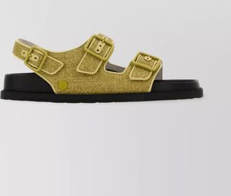 Birkenstock eternal sunshine milano raffia sandals
