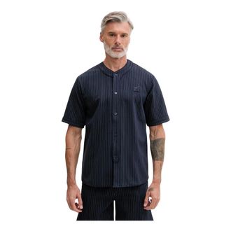 Fila Lucca Shirt - Heren - Korte mouwen Overhemden - Blauw - S - Overhemden