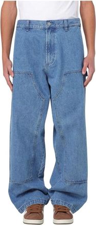 Obey Jeans, Heren, Blauw, W29, Katoen, Relaxed Fit Timmerman Jeans