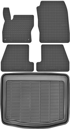OEM Juego De Alfombrillas De Goma Para Coche Y Maletero Para Ford Focus Iii Hatchback (2010-2018)