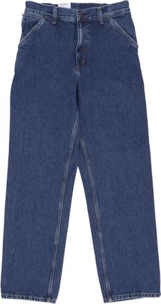 Carhartt Work in Progress Single Knee Pant - Heren - Regular Fit Jeans - Blauw - W33 L34 - Katoen - Jeans