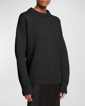 The Row Ophelia Wool-Cashmere Sweater