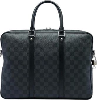 Louis Vuitton Pre-owned Porte-Documents Voyage - - Pre-owned - Uomo - Nero - ONE SIZE
