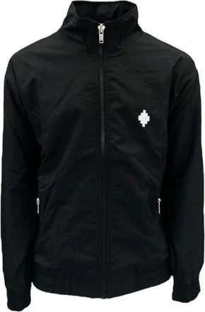 Marcelo Burlon Bomber Jacket - Heren - Vesten met rits - Zwart - M - Hoodies & sweatvesten