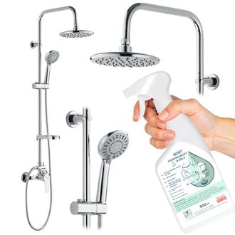 OEM Columna De Ducha Kuchinox Enna Cromada Con Vinagre Dom&eacute;stico
