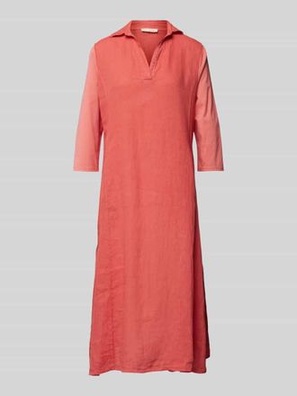 HeartKiss Midikleid mit V-Ausschnitt in Rot, Gr&ouml;&szlig;e S