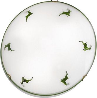 Kolarz Kolarz Nonna - L&aacute;mpara De Techo Empotrada Con Dise&ntilde;o Lifestyle, Lat&oacute;n Antiguo, 2x E27