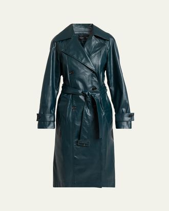 Proenza Schouler Benedetta Coated Cotton Trench Coat