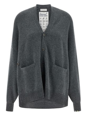Extreme Cashmere N&deg;24 Tokio cardigan - unisex - Cashmere/Nylon/Spandex/Elastane - One Size - Grey