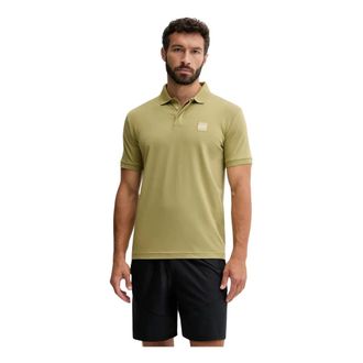 Emporio Armani Polo - Heren - Tops - Groen - Maat: S Katoen
