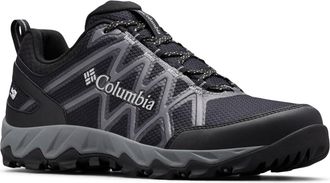 Columbia PEAKFREAK X2 OUTDRY WATERPROOF Waterproof Mens Low Rise Trekking And Hiking Shoes, Black x Ti Grey Steel, 10.5 UK