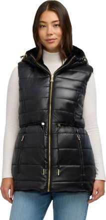 Pajar Womens Isabelle Lightweight Reversible Faux Mink Vest