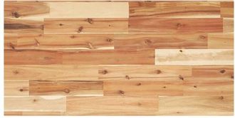 vidaXL Vidaxl - Encimera tocador baño madera acacia acabado aceite 120x40x2 cm