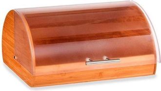 Bigbuy Arte Regal Panera Bambu 38x24,5x19 Cm 81317, Panera Bamb&uacute; 38 X 24,5 X 19 Cmfabricada En Bamb&uacute; Y Pl&aacute;sticof&aacute;cil Limpiezadecorativamedidas: 24,5 X 19 X 3