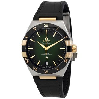 Omega Constellation Automatic Chronometer Green Dial Mens Watch 131.23.41.21.10.001