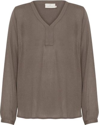 Kaffe Donna, Camicette, Marrone, 2Xl, new