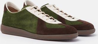 Scarosso Markus Sneakers in Green - Suede at Nordstrom, Size 40.5