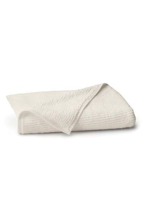Boll & Branch Ribbed Organic Cotton Bath Towel in Cream at Nordstrom