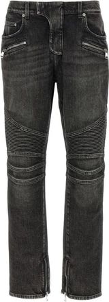 Balmain Slim-fit Biker Jeans