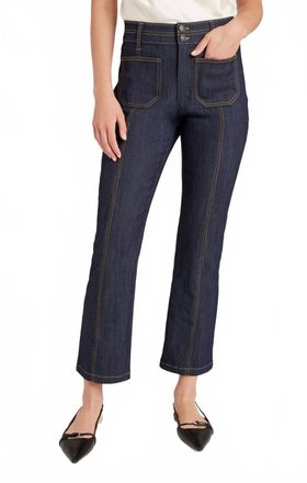 Cinq &agrave; Sept Dorothea Cropped Pants In Maritime